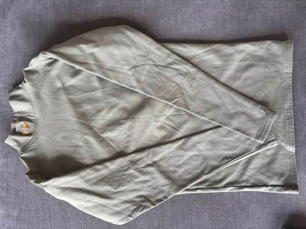Under Armour Men's ColdGear Long Sleeve Mock Neck Shirt - Sage Green - Size M